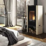 Сталева піч BOKAR Aston WD Black Ceramatex 9 кВт - Зображення 2